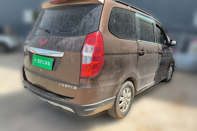 Used Wuling Hongguang 2013 1.5L S Comfort Model Rear Right 45 Deg
