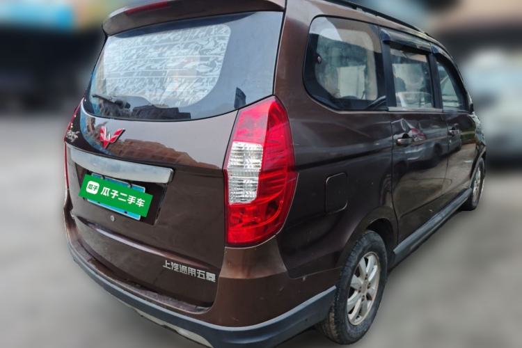 Used Wuling Hongguang 2013 1.5L S Comfort Model Rear Right 45 Deg