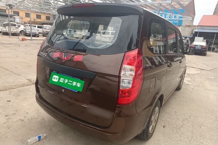 Used Wuling Hongguang 2013 1.2L S Comfort Model China IV Standard Rear Right 45 Deg