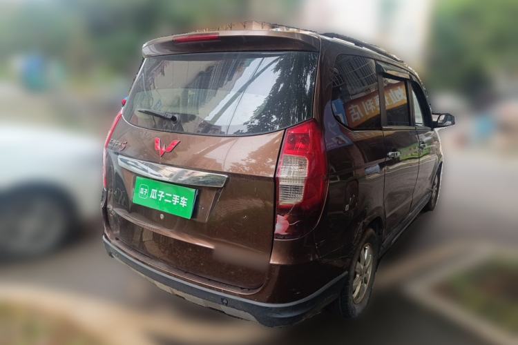 Used Wuling Hongguang 2013 1.5L S Comfort Model Rear Right 45 Deg