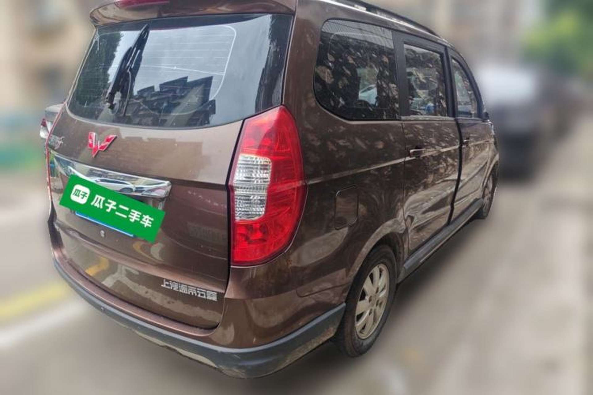 Used Wuling Hongguang 2013 1.5L S Comfort Model Rear Right 45 Deg