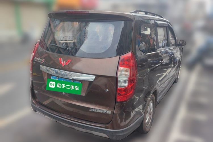 Used Wuling Hongguang 2013 1.2L S Comfort Model China IV Standard Rear Right 45 Deg