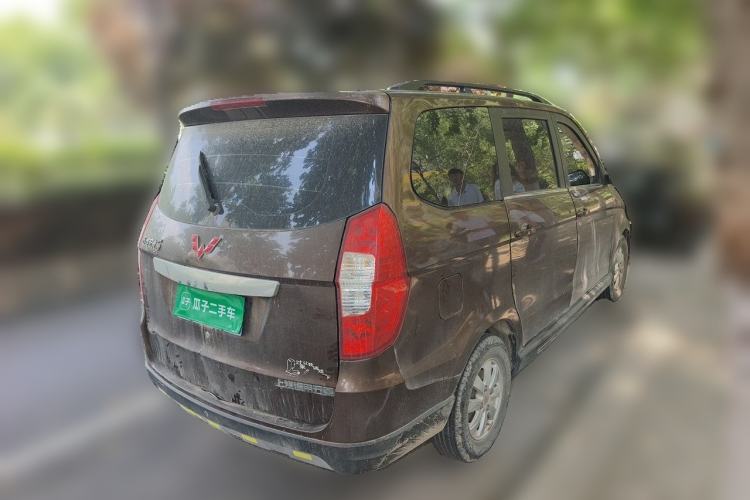 Used Wuling Hongguang 2013 1.2L S Comfort Model China IV Standard Rear Right 45 Deg