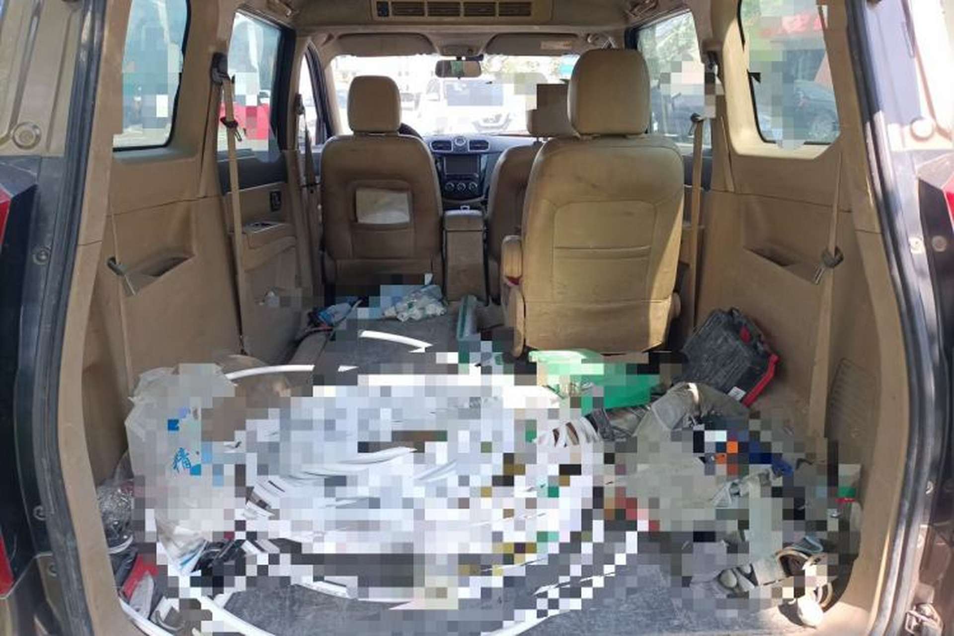 Used Wuling Hongguang 2013 1.5L S Comfort Model Trunk