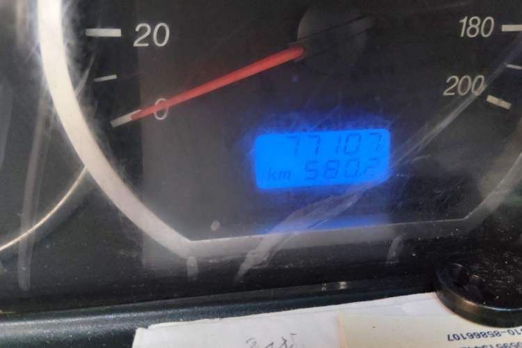 Used Wuling Hongguang 2013 1.5L Luxury Model Odometer Close Up