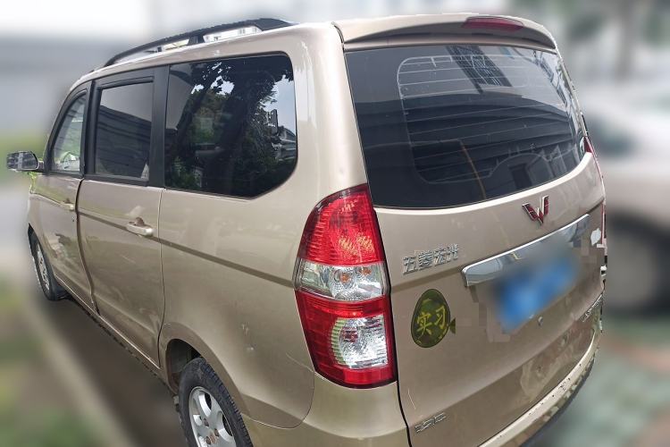 Used Wuling Hongguang 2013 1.2L S Comfort Model China IV Standard Rear Left 45 Deg