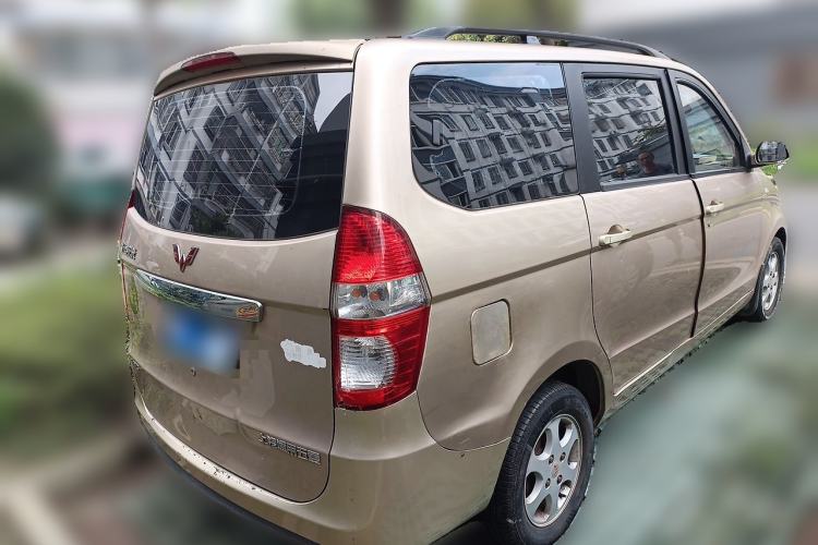 Used Wuling Hongguang 2013 1.2L S Comfort Model China IV Standard Rear Right 45 Deg