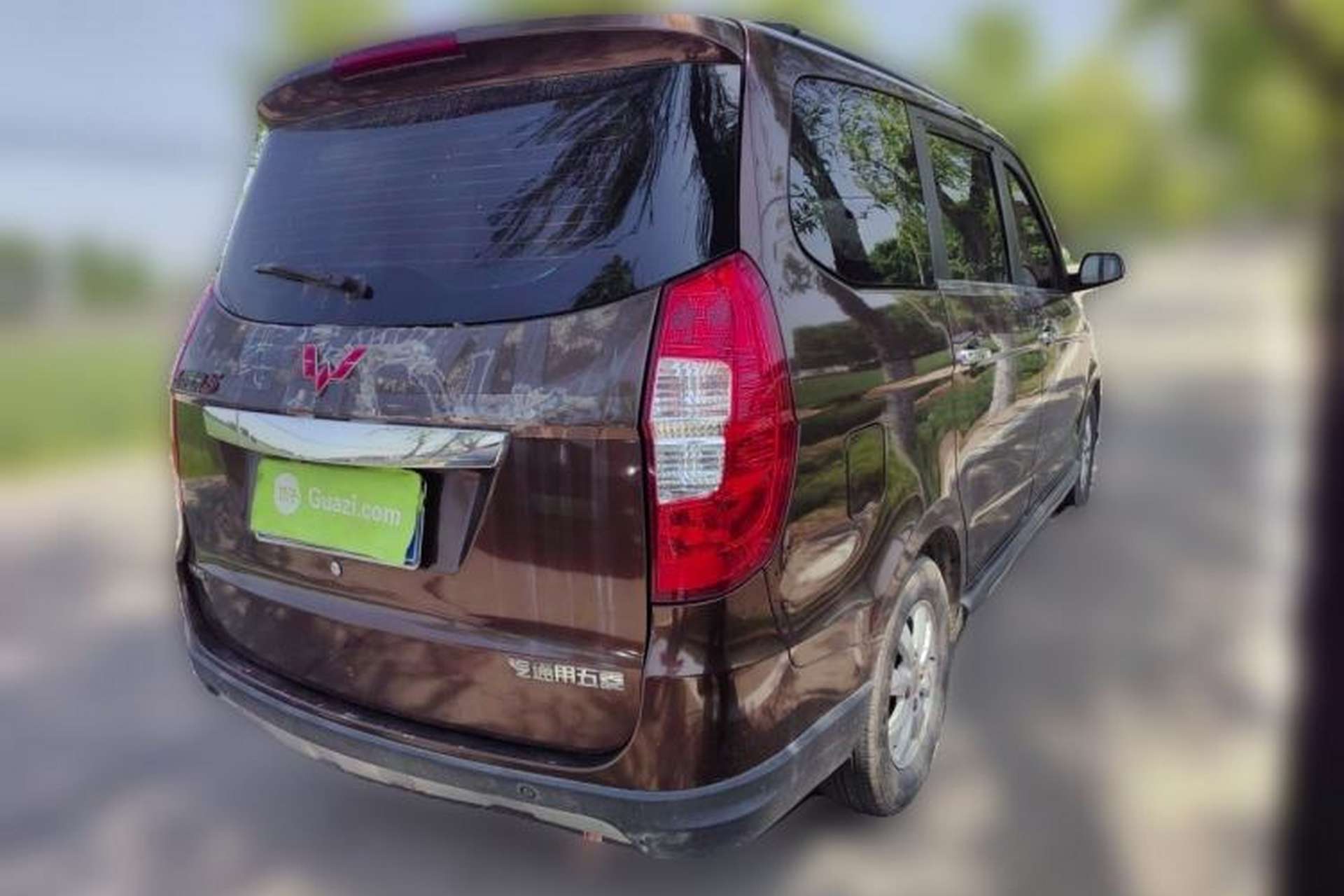 Used Wuling Hongguang 2013 1.5L S Luxury Model Rear Right 45 Deg