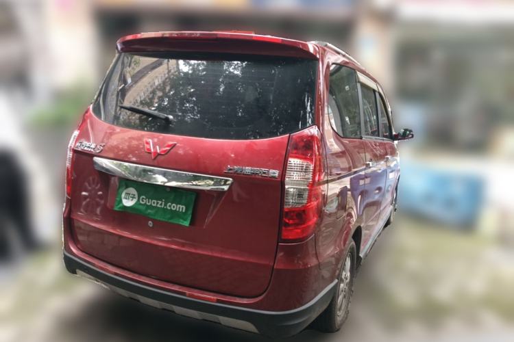 Used Wuling Hongguang 2013 1.5L S Luxury Model Rear Right 45 Deg