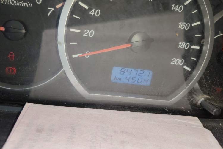 Used Wuling Hongguang 2013 1.5L Standard Version Odometer Close Up