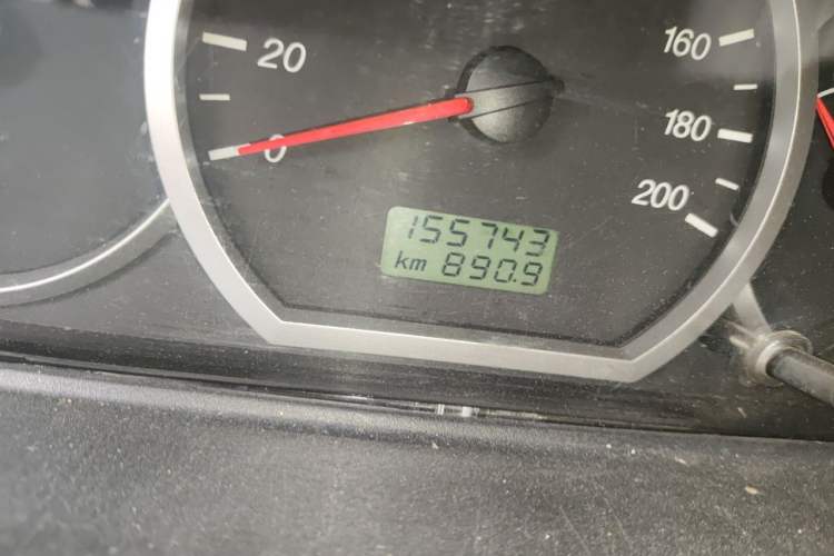Used Wuling Hongguang 2013 1.5L Base Version Odometer Close Up