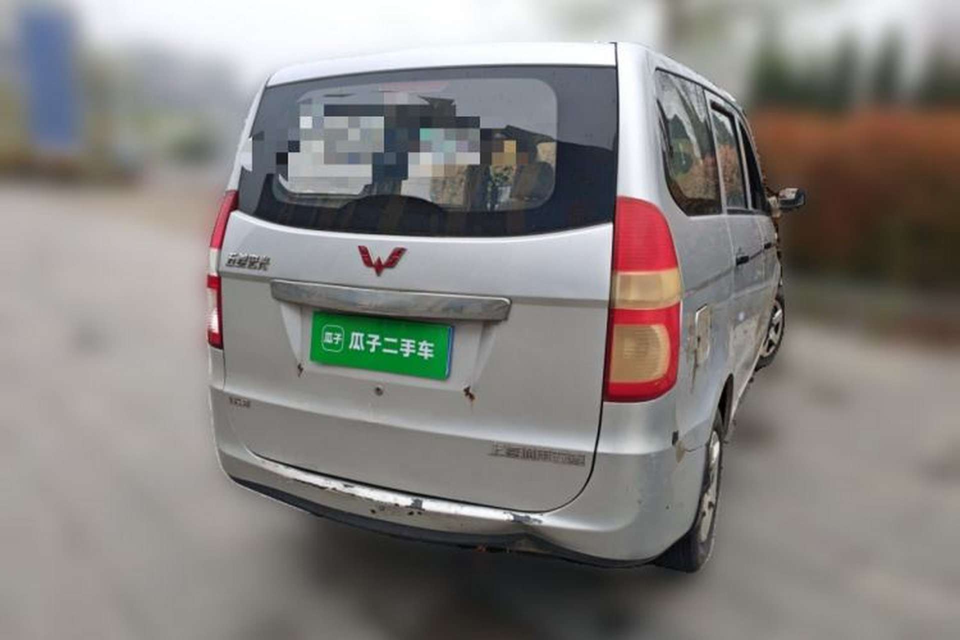 Used Wuling Hongguang 2013 1.5L Base Version Rear Right 45 Deg