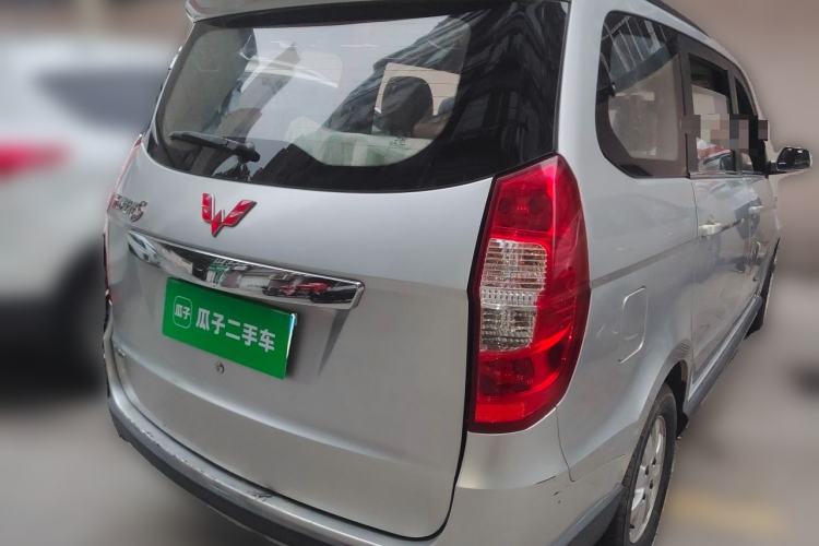 Used Wuling Hongguang 2013 1.2L S Comfort Model China IV Standard Rear Right 45 Deg