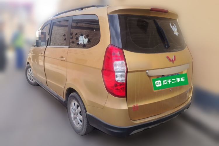 Used Wuling Hongguang 2013 1.2L S Comfort Model China IV Standard Rear Left 45 Deg