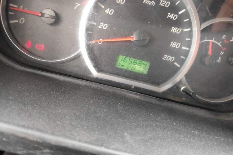 Used Wuling Hongguang 2014 1.2L Base Model China IV Odometer Close Up