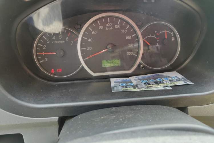Used Wuling Hongguang 2014 1.5L Base Version Odometer Close Up