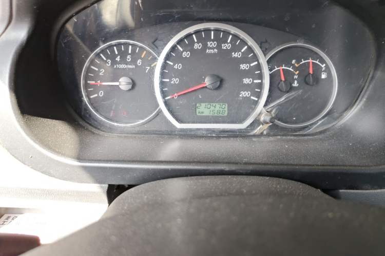 Used Wuling Hongguang 2014 1.2L Base Model China IV Odometer Close Up