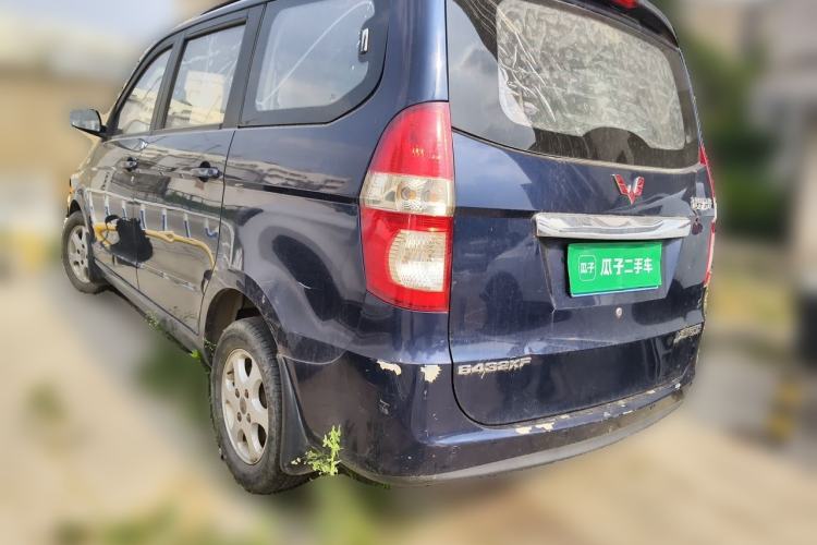 Used Wuling Hongguang 2014 1.2L Standard Model China IV Rear Left 45 Deg
