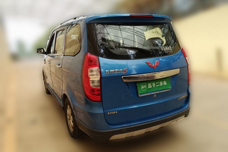 Used Wuling Hongguang 2014 1.5L S Luxury Model Rear Left 45 Deg