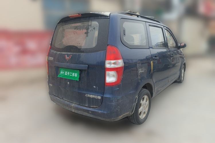 Used Wuling Hongguang 2014 1.2L Standard Model China IV Rear Right 45 Deg