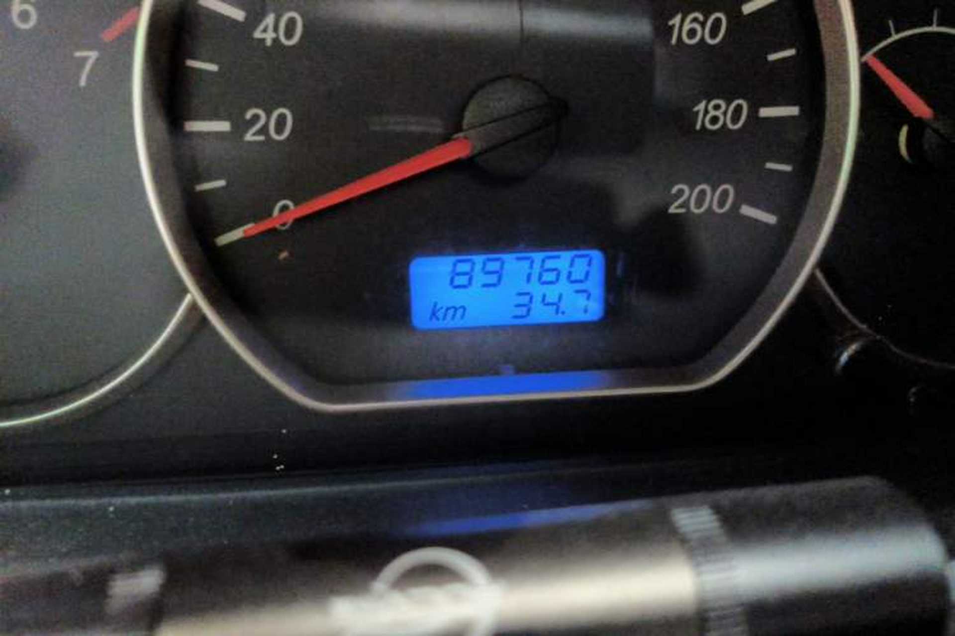 Used Wuling Hongguang 2014 1.5L S Standard Version Odometer Close Up