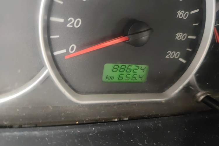 Used Wuling Hongguang 2014 1.2L Base Model China IV Odometer Close Up