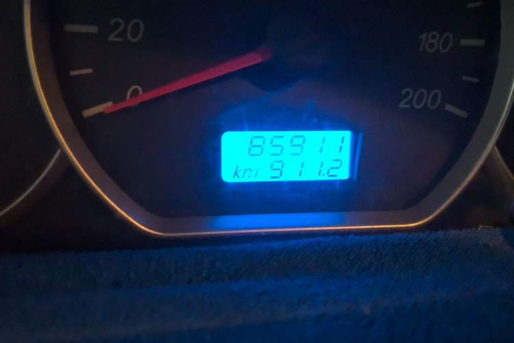 Used Wuling Hongguang 2014 1.5L S Standard Version Odometer Close Up