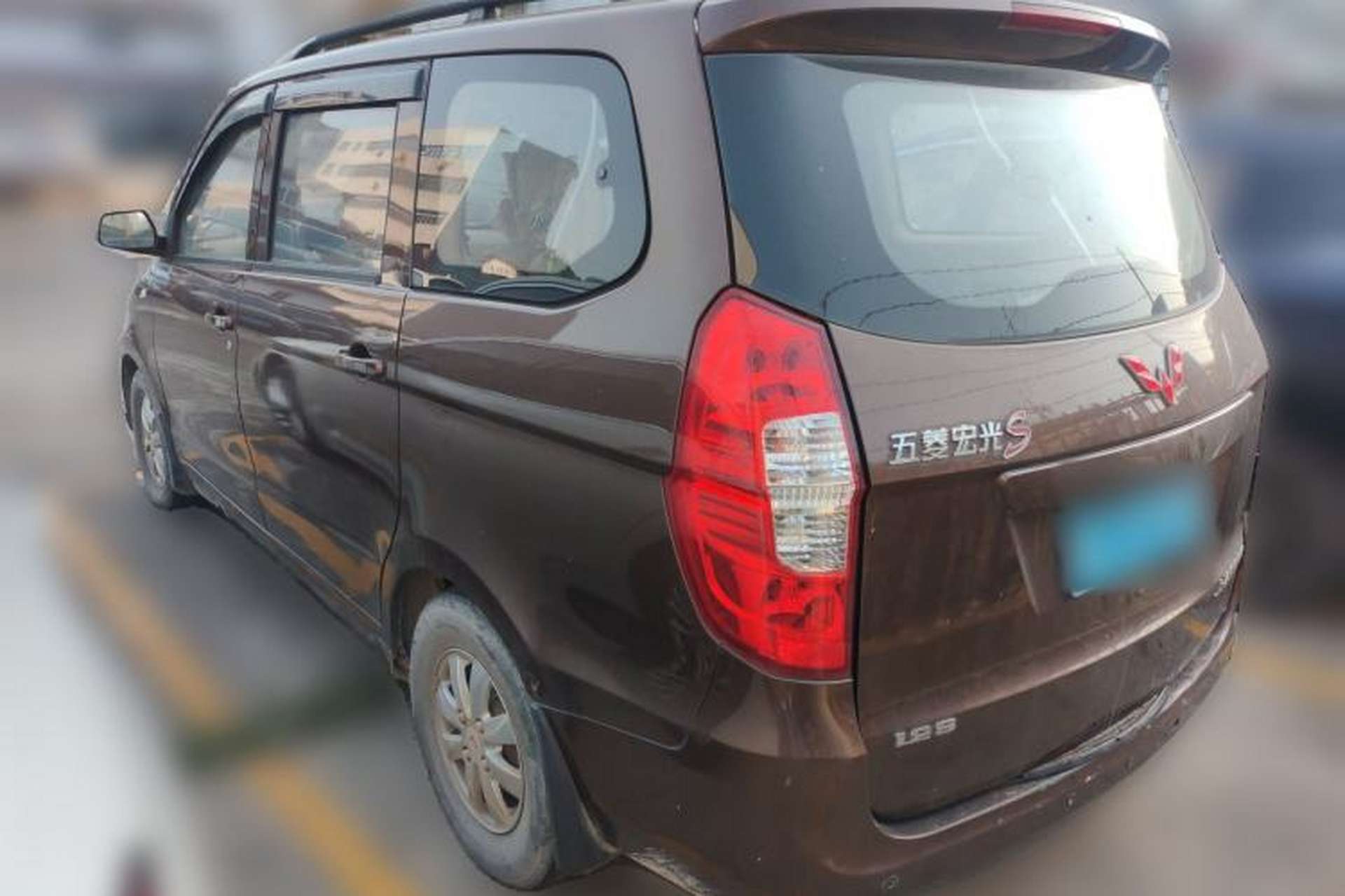 Used Wuling Hongguang 2014 1.2L S Standard Version China IV Standard Rear Left 45 Deg