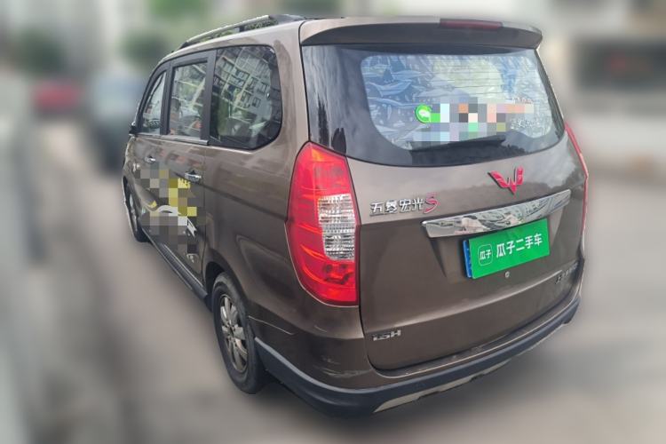 Used Wuling Hongguang 2014 1.5L S Luxury Model Rear Left 45 Deg