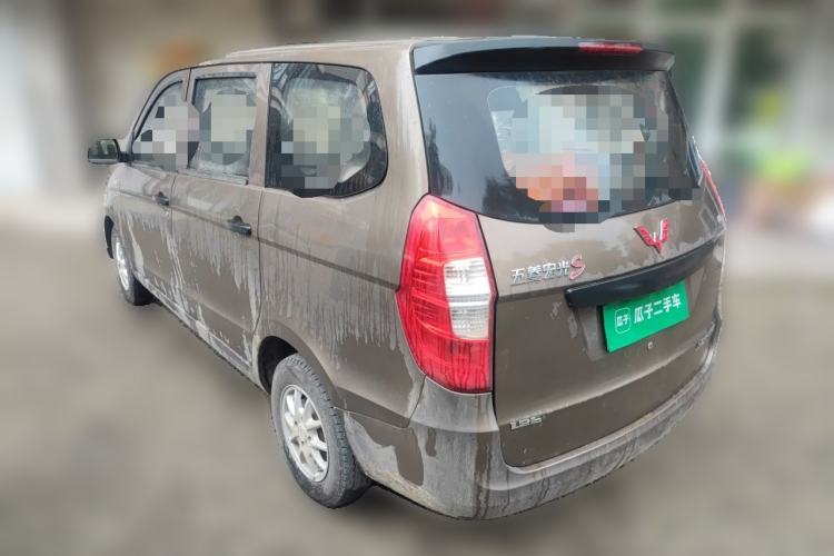 Used Wuling Hongguang 2014 1.2L Base Model China IV Rear Left 45 Deg
