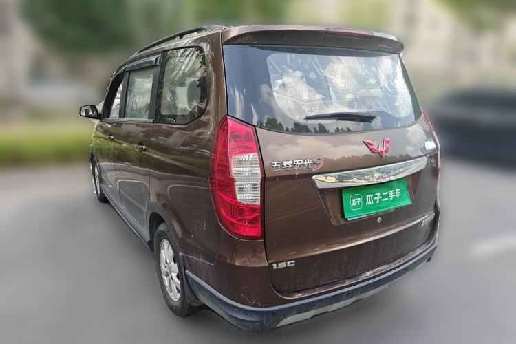 Used Wuling Hongguang 2014 1.5L S Comfort Model Rear Left 45 Deg