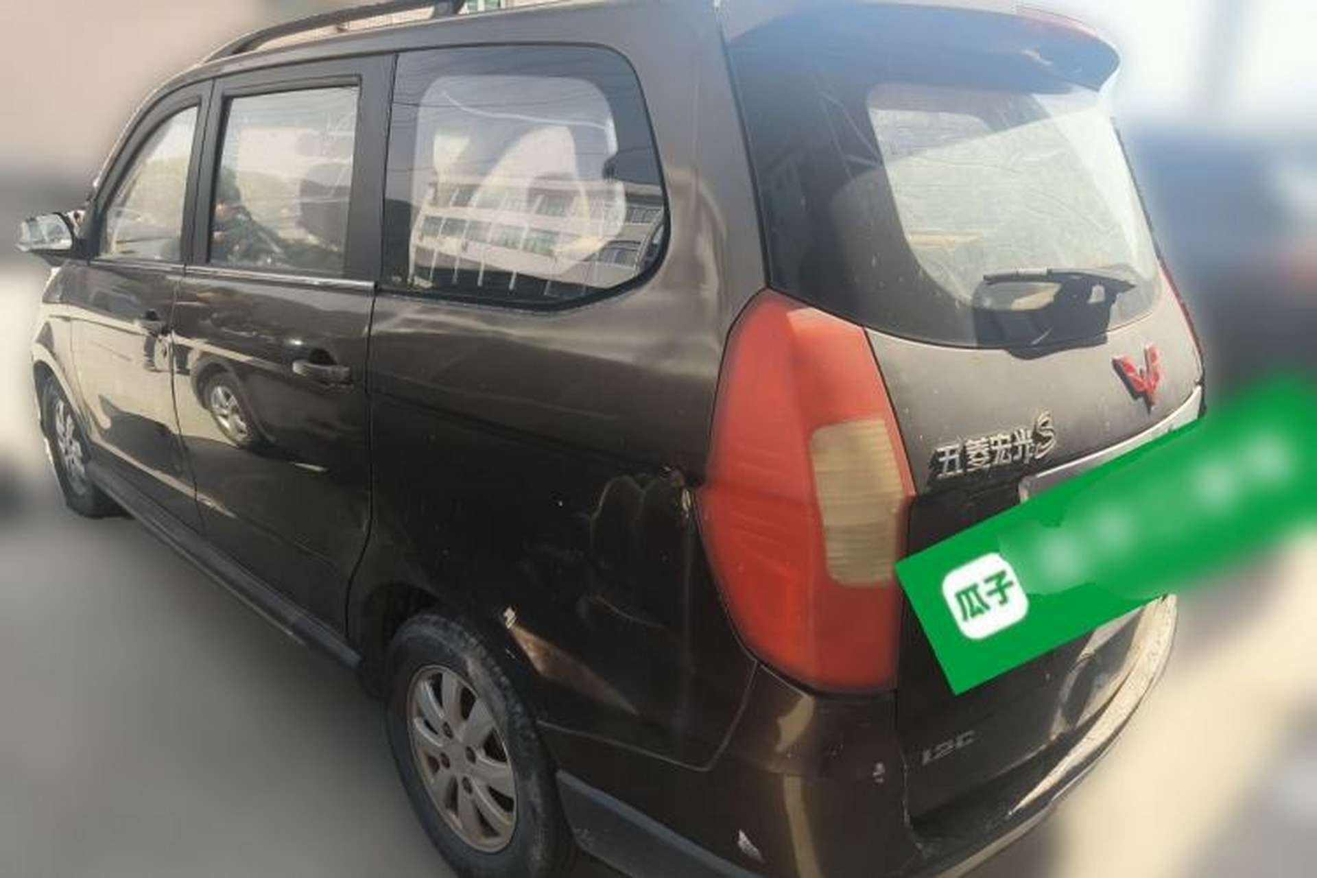 Used Wuling Hongguang 2014 1.2L S Comfort Model China IV Rear Left 45 Deg