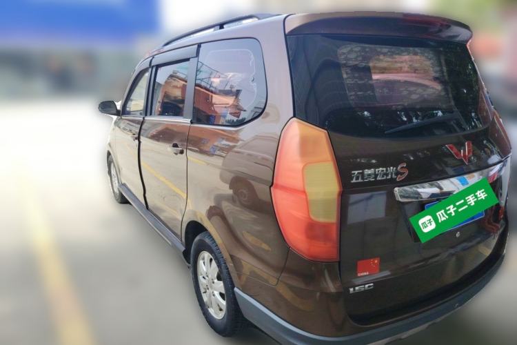 Used Wuling Hongguang 2014 1.5L S Comfort Model Rear Left 45 Deg