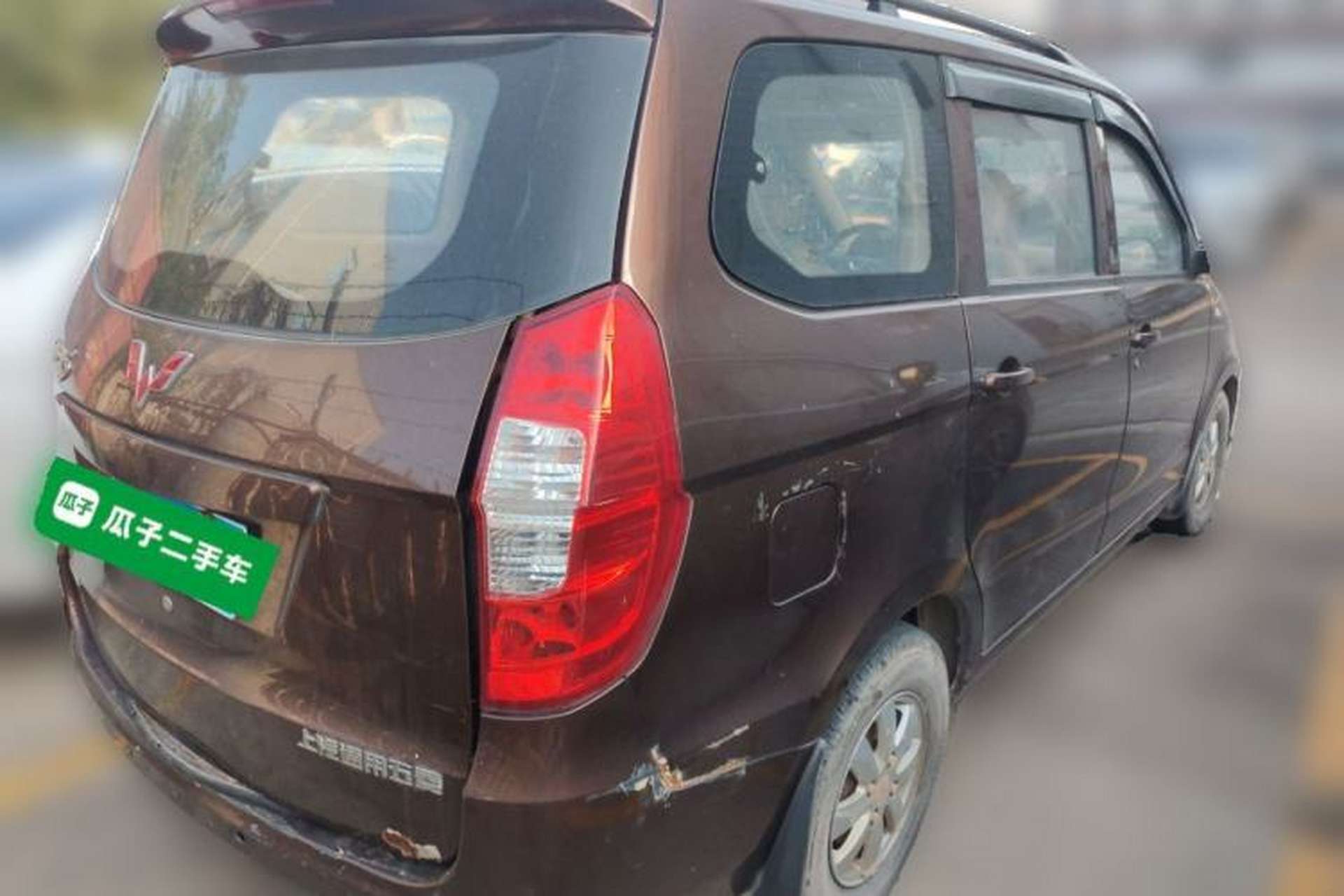 Used Wuling Hongguang 2014 1.2L S Standard Version China IV Standard Rear Right 45 Deg