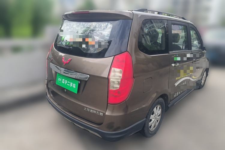 Used Wuling Hongguang 2014 1.5L S Luxury Model Rear Right 45 Deg