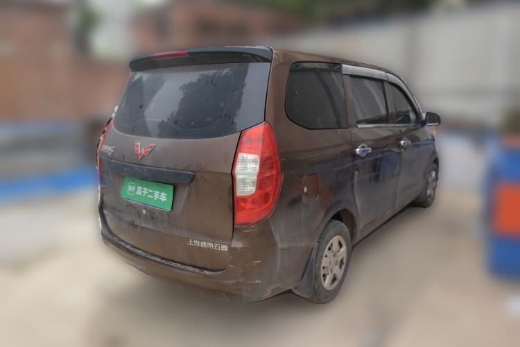 Used Wuling Hongguang 2014 1.2L Base Model China IV Rear Right 45 Deg
