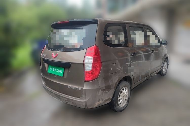 Used Wuling Hongguang 2014 1.2L Base Model China IV Rear Right 45 Deg