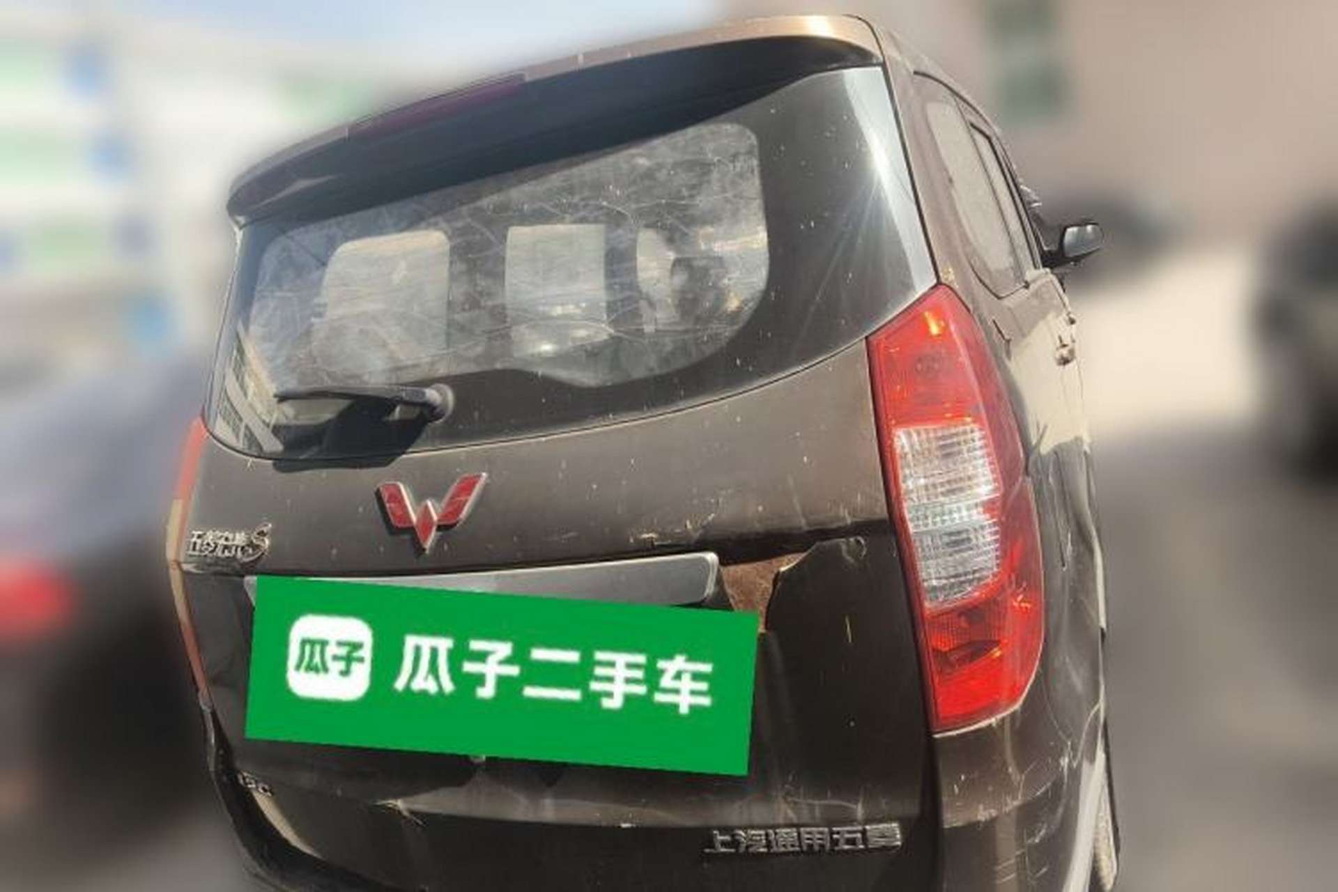 Used Wuling Hongguang 2014 1.2L S Comfort Model China IV Rear
