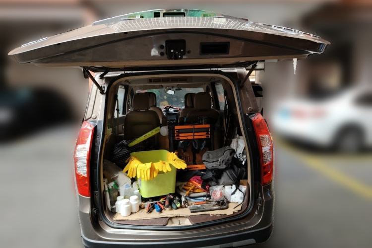 Used Wuling Hongguang 2014 1.5L Standard Version Trunk