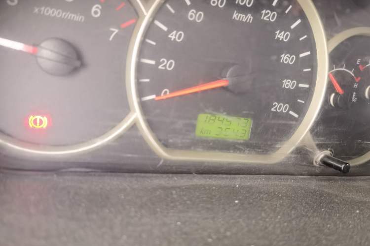 Used Wuling Hongguang 2014 1.2L Base Model China IV Odometer Close Up