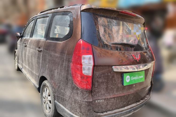 Used Wuling Hongguang 2014 1.5L S Luxury Model Rear Left 45 Deg