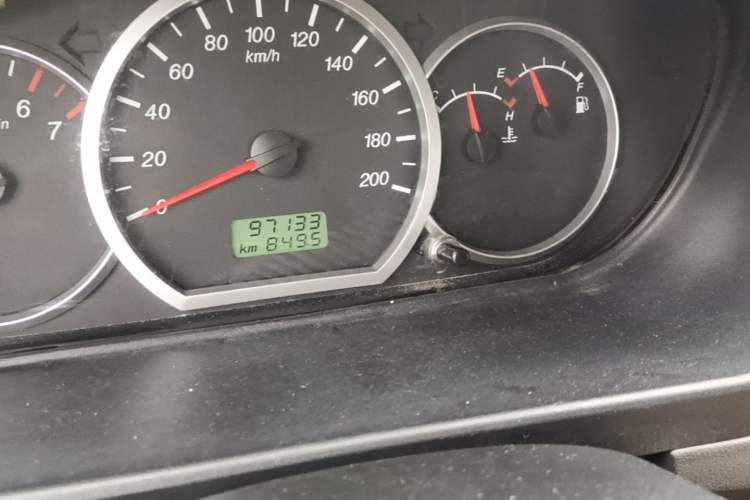 Used Wuling Hongguang 2014 1.2L Base Model China IV Odometer Close Up