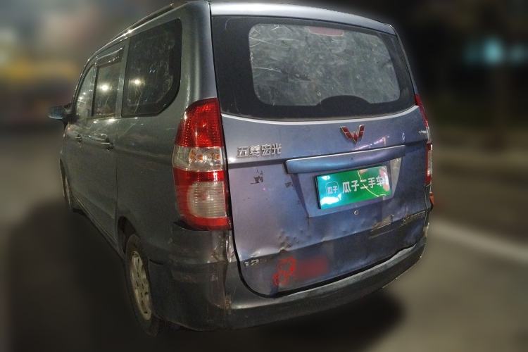 Used Wuling Hongguang 2014 1.2L Standard Model China IV Rear Left 45 Deg