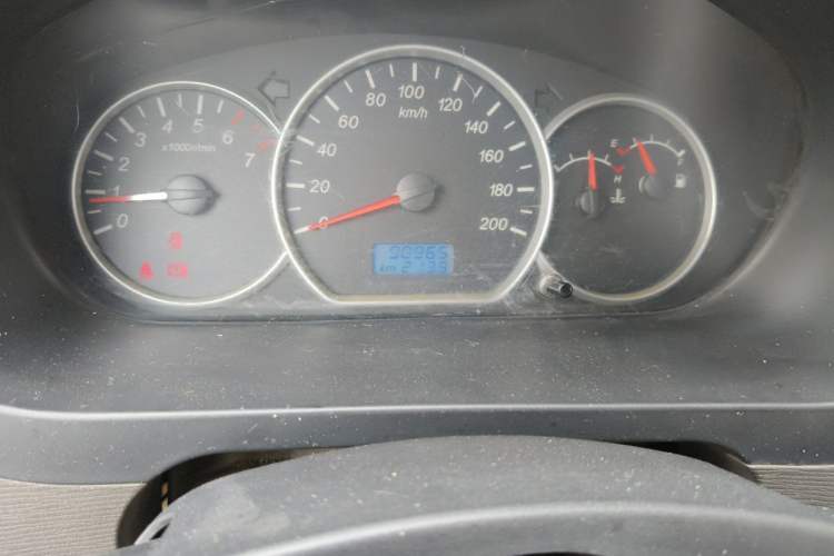 Used Wuling Hongguang 2014 1.2L S Standard Version China IV Standard Odometer Close Up