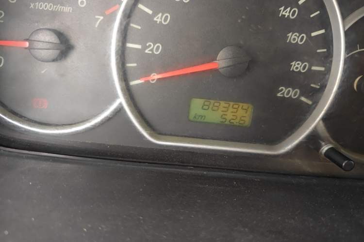 Used Wuling Hongguang 2014 1.2L Base Model China IV Odometer Close Up