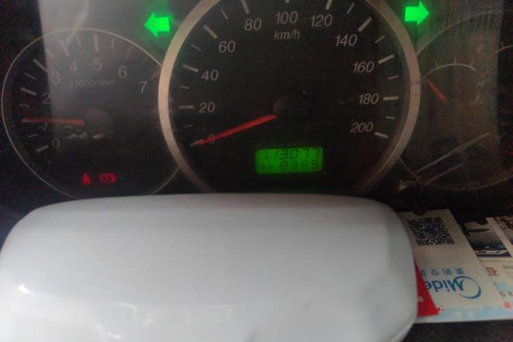 Used Wuling Hongguang 2014 1.2L Base Model China IV Odometer Close Up