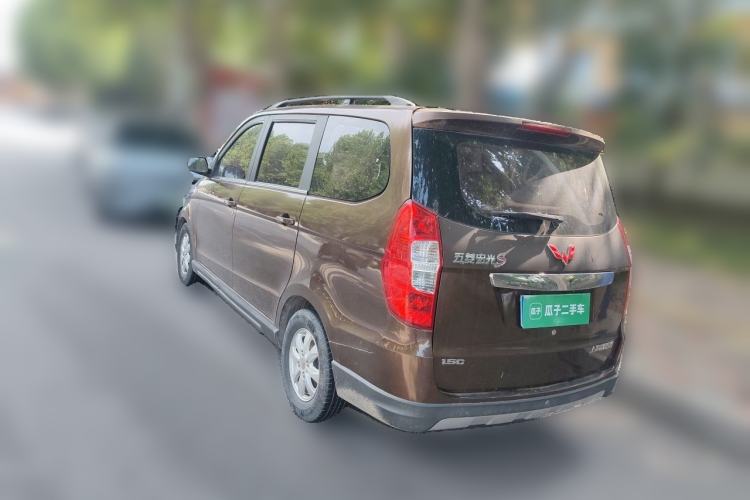 Used Wuling Hongguang 2014 1.5L S Comfort Model Rear Left 45 Deg