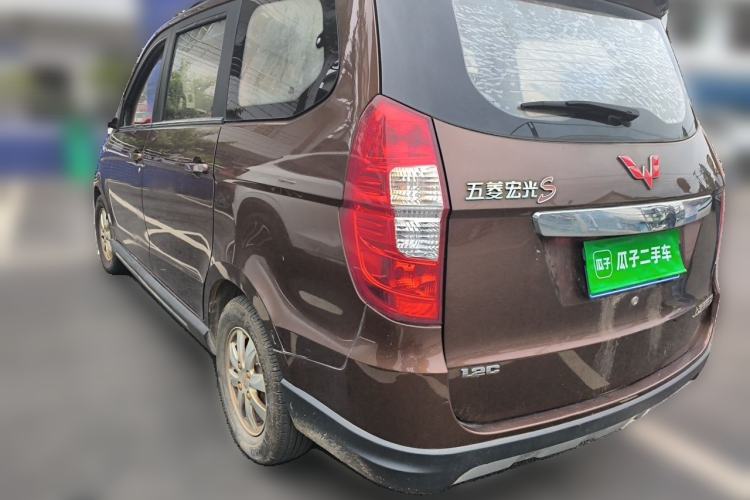 Used Wuling Hongguang 2014 1.2L S Comfort Model China IV Rear Left 45 Deg