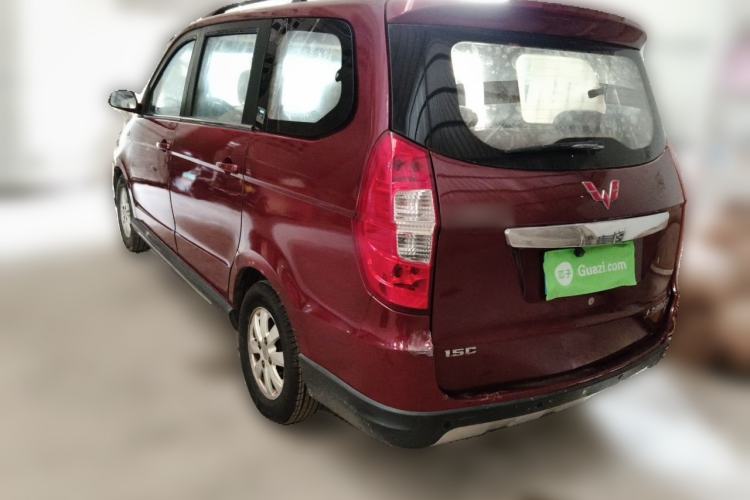 Used Wuling Hongguang 2014 1.5L S Luxury Model Rear Left 45 Deg