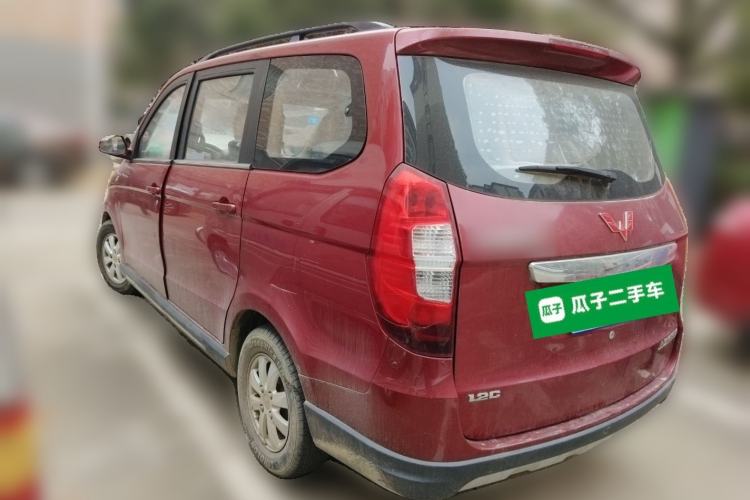 Used Wuling Hongguang 2014 1.2L S Comfort Model China IV Rear Left 45 Deg